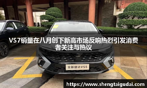 VS7销量在八月创下新高市场反响热烈引发消费者关注与热议